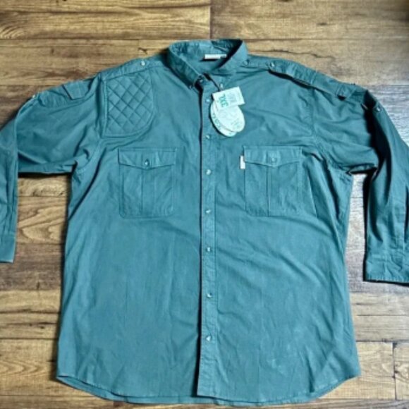 Other - Tag Safari ~ Men’s Size 3 X-Large ~ Blue ~ Shooter ~ Long Sleeve Shirt ~ New